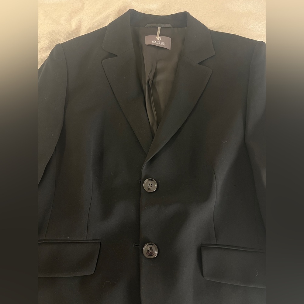 Black formal blazer